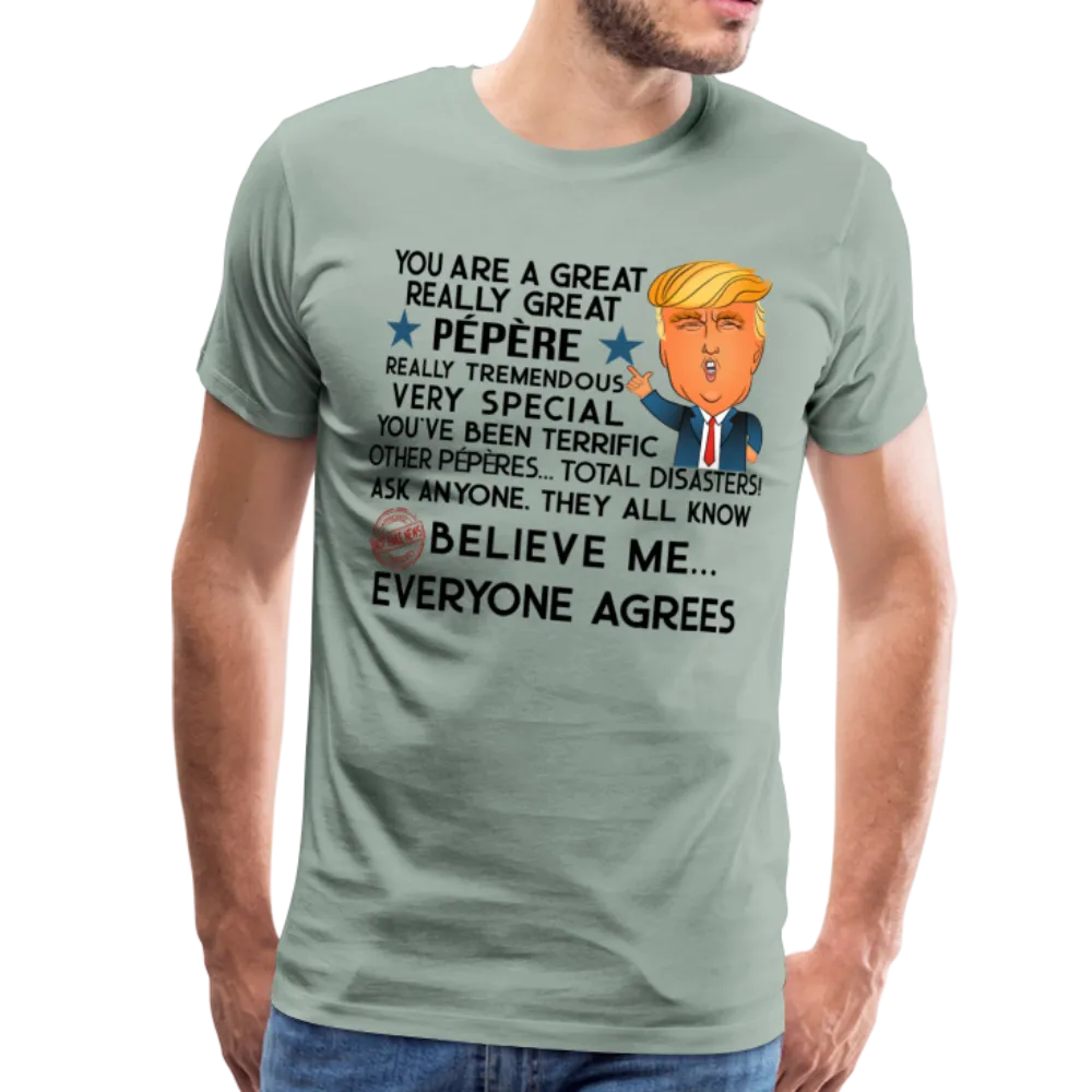 Trump Pépère Men's Premium T-Shirt