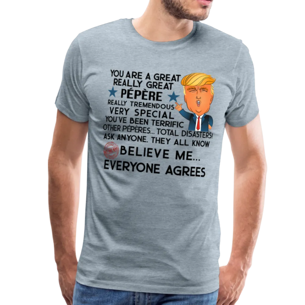 Trump Pépère Men's Premium T-Shirt
