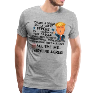 Trump Pépère Men's Premium T-Shirt