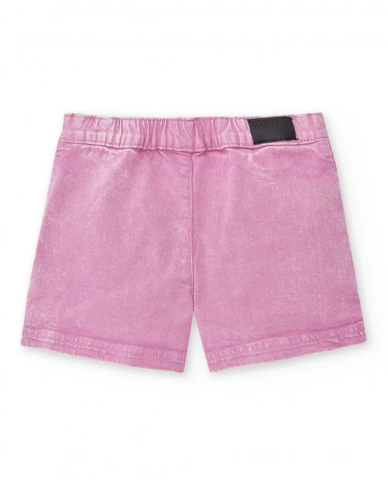 TUC TUC | Flamingo Mood Denim Shorts
