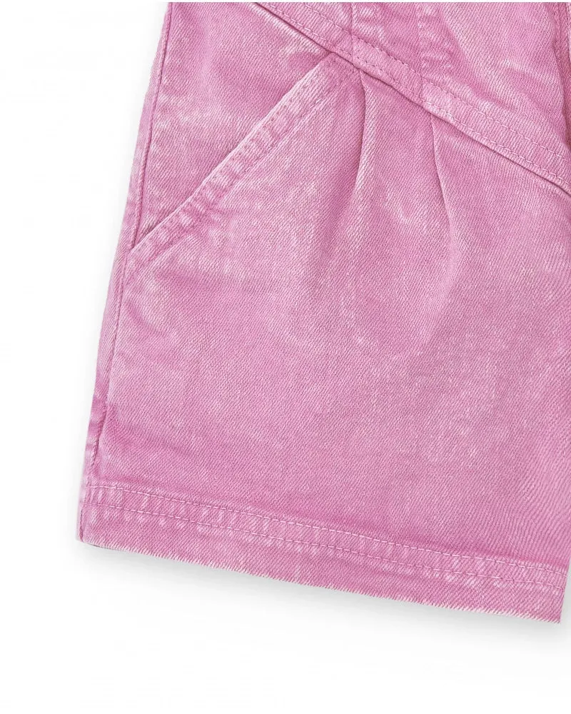 TUC TUC | Flamingo Mood Denim Shorts