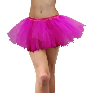 Tulle Tutu Adult - Fluro Pink