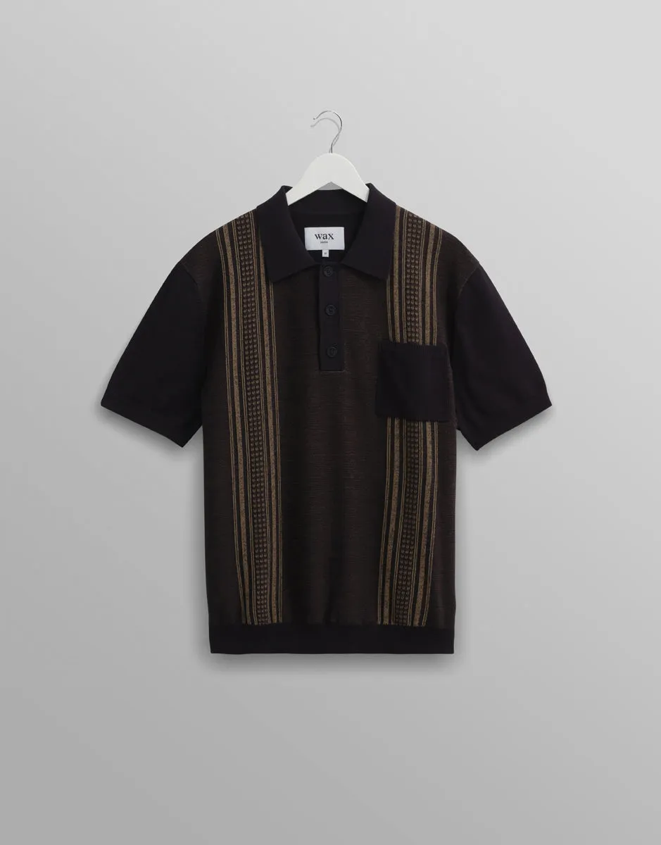 Turin Pocket Polo | Retro Stripe/Navy/Khaki