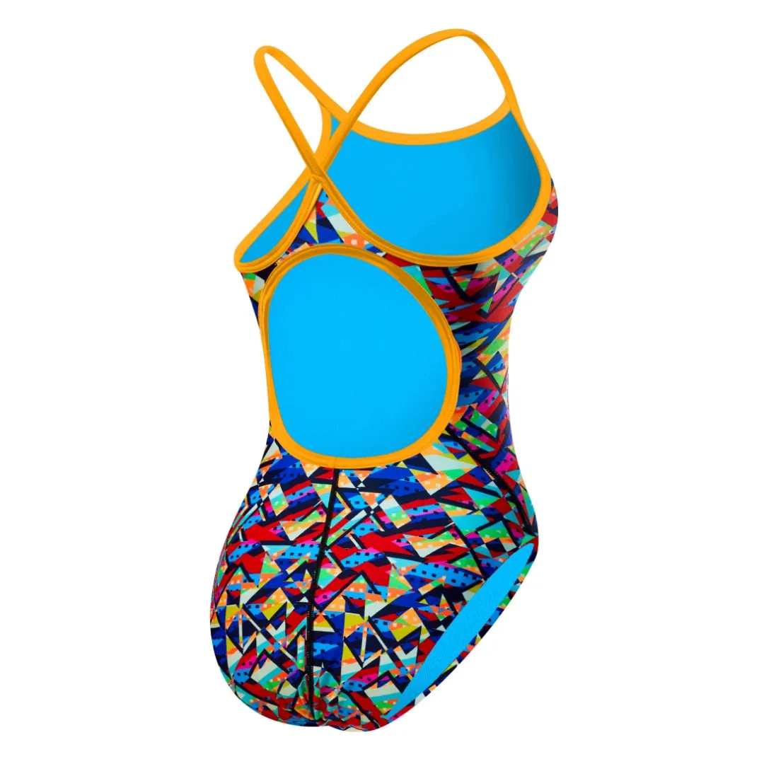 TYR Women's Mosaic Diamondfit Swimsuit Durafast One