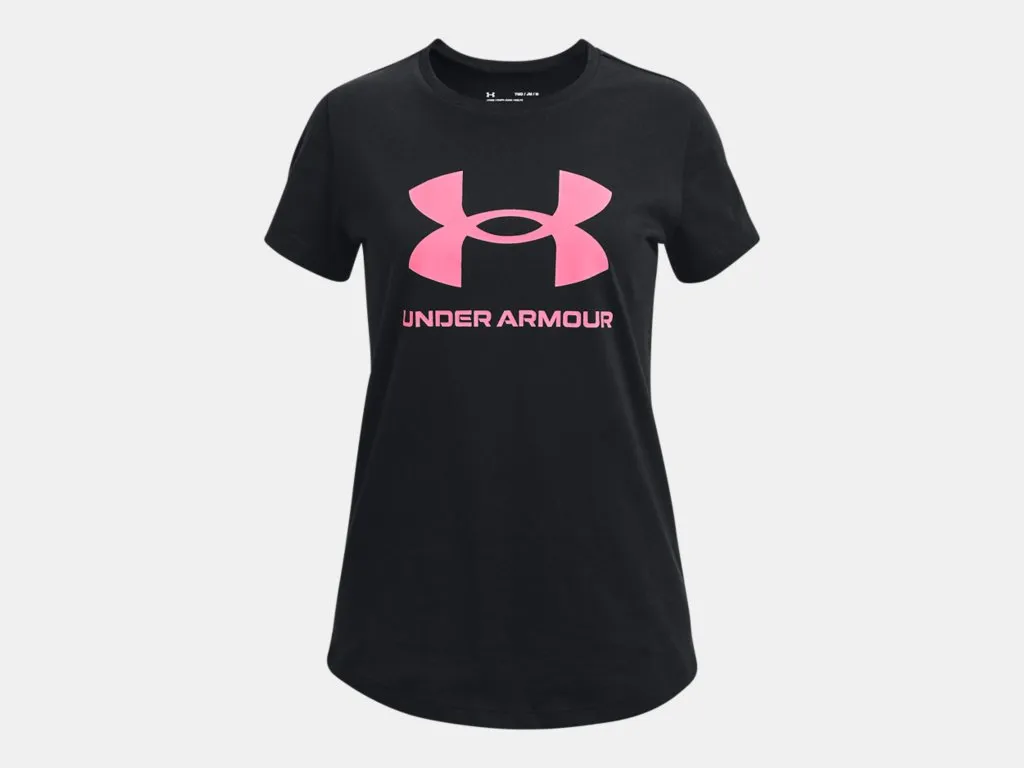 Under Armour Girls' UA Sportstyle Graphic Short Sleeve