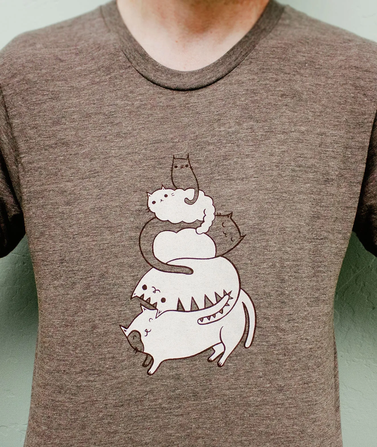 Unisex Cat T-shirt by Susie Ghahremani / boygirlparty®