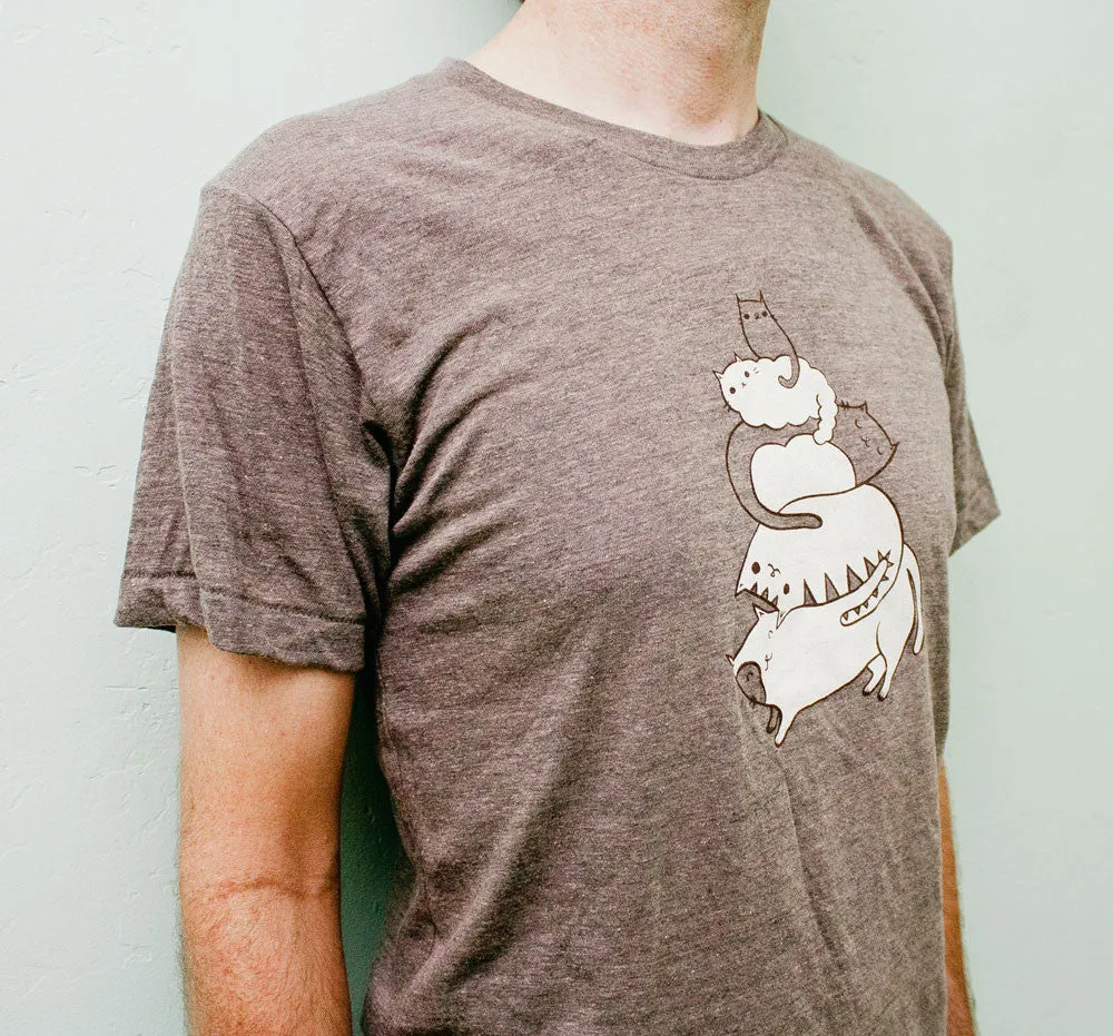 Unisex Cat T-shirt by Susie Ghahremani / boygirlparty®