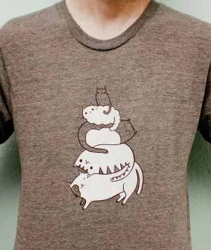 Unisex Cat T-shirt by Susie Ghahremani / boygirlparty®