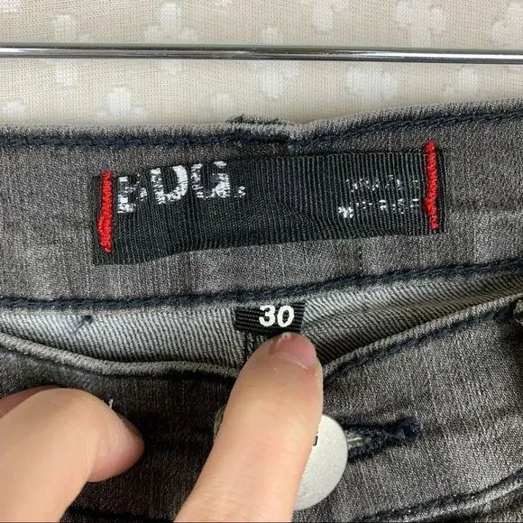 Urban Outfitters BDG Grey Mid Rise Straight Jeans