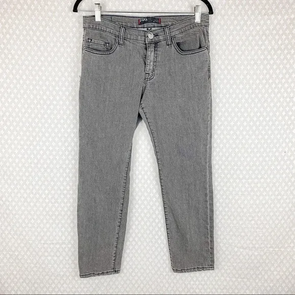 Urban Outfitters BDG Grey Mid Rise Straight Jeans