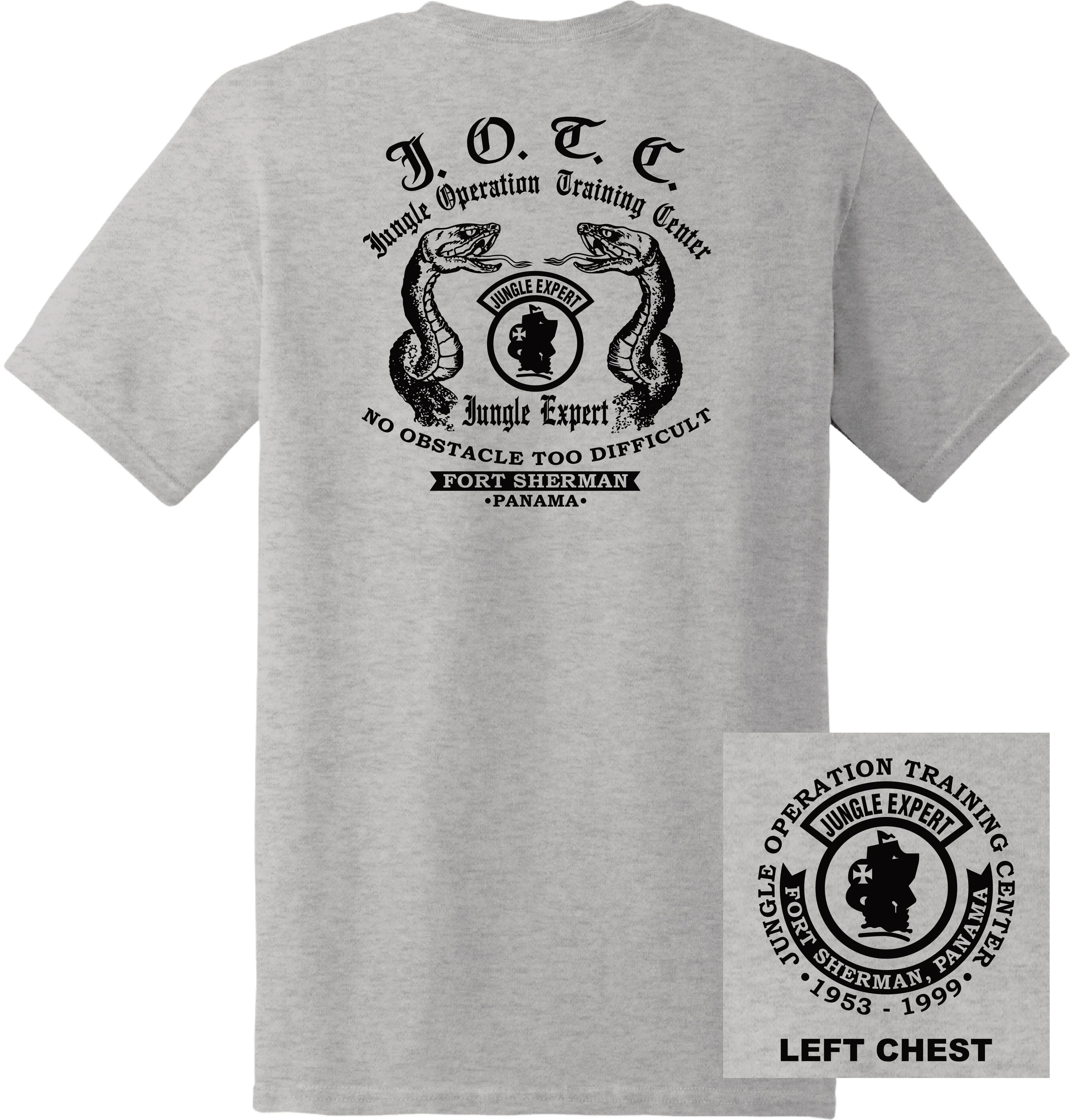 US Army - Jungle Operation Training Center (JOTC) Fort Sherman Panama T-Shirt