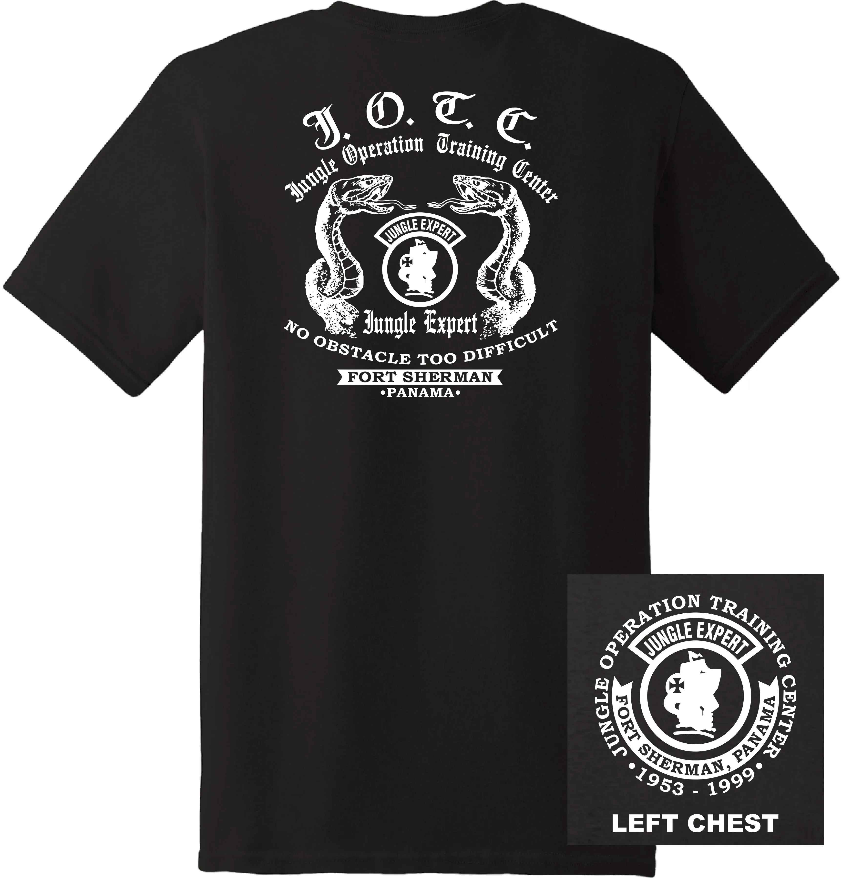 US Army - Jungle Operation Training Center (JOTC) Fort Sherman Panama T-Shirt