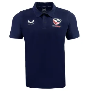 USA Rugby Cotton Polo by Castore
