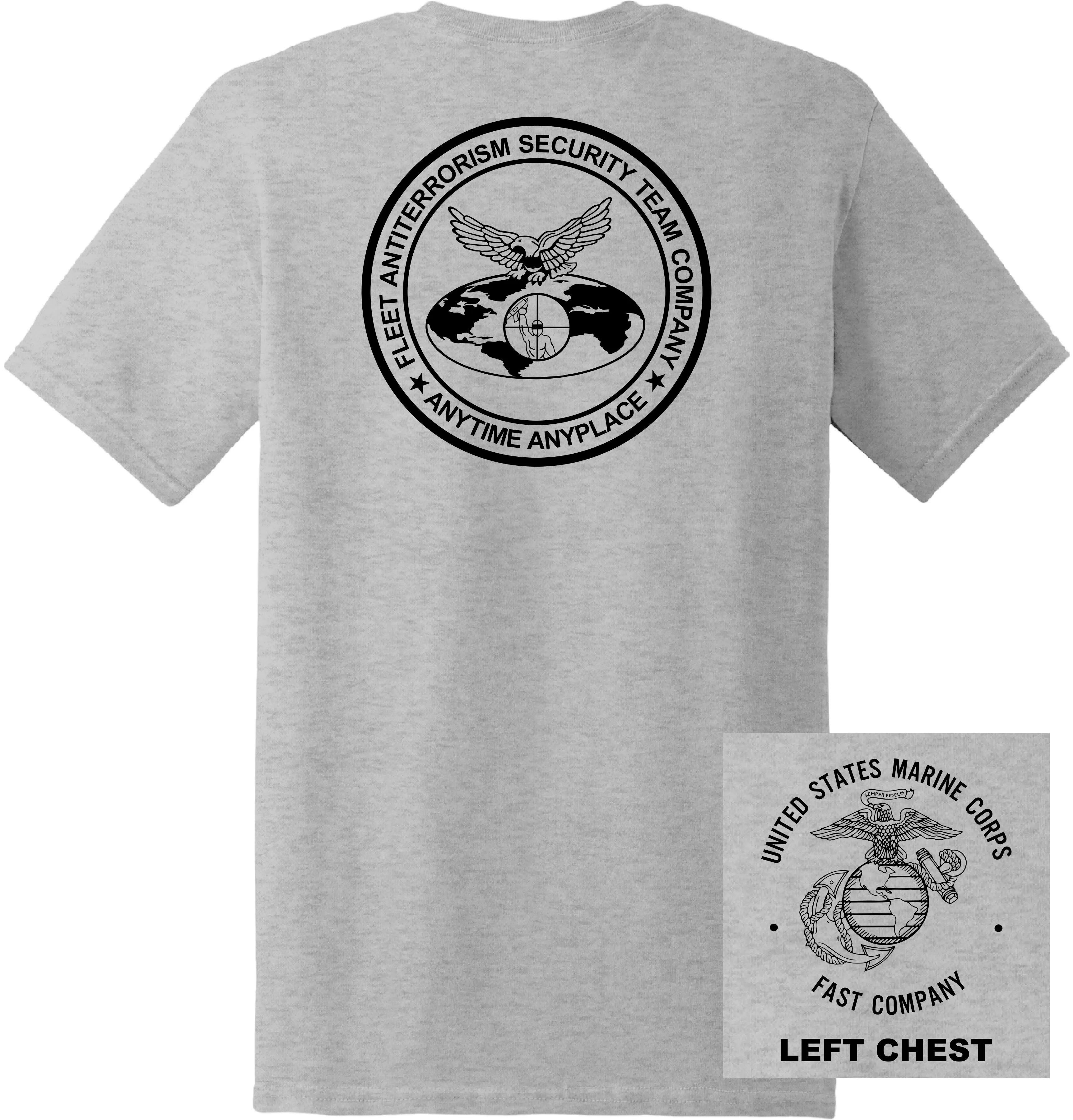 USMC - Fleet Antiterrorism Security Team (FAST) Company T-Shirt