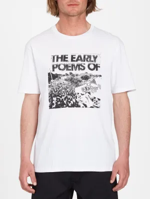 V Entertainment Poems T-Shirt - WHITE