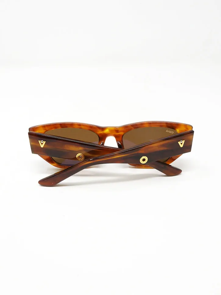 Vada Kauboi Eyewear, Burl/Bronze