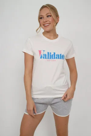 Validate Summer T-Shirt White
