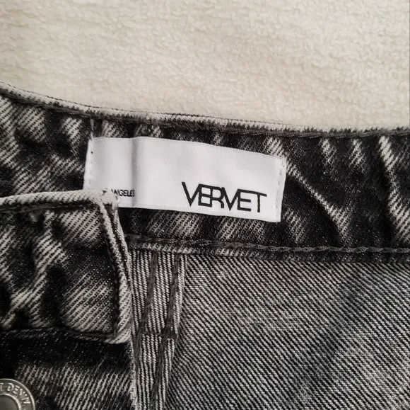 Vervet Hyde Super High Rise Mom Shorts Size L