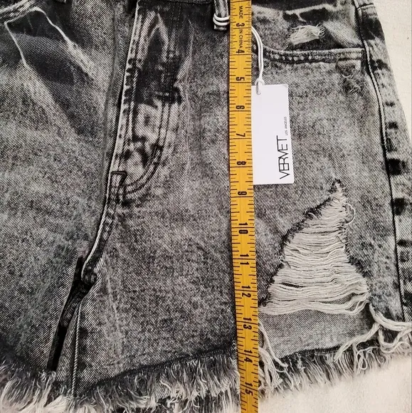 Vervet Hyde Super High Rise Mom Shorts Size L