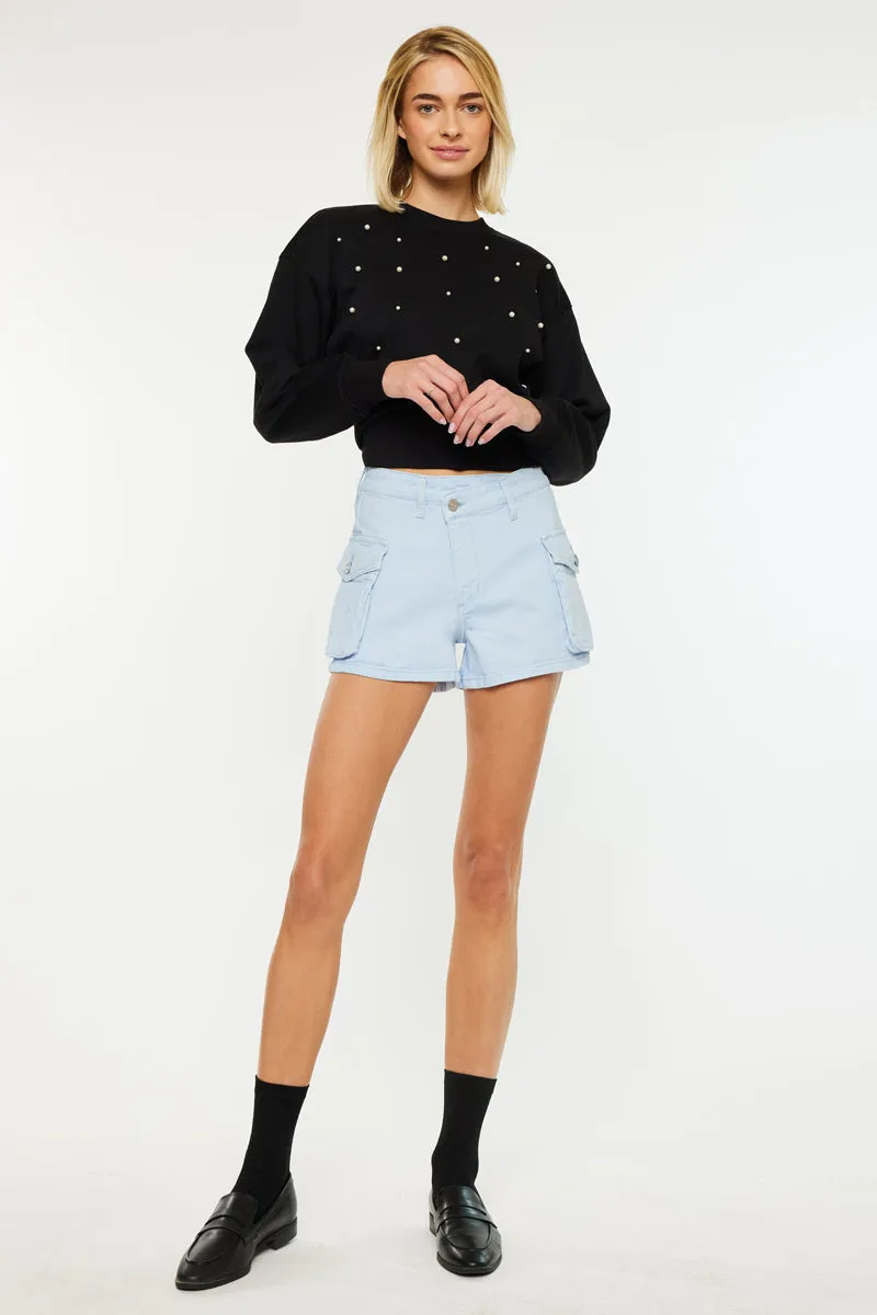 Vi High Rise Cargo Short