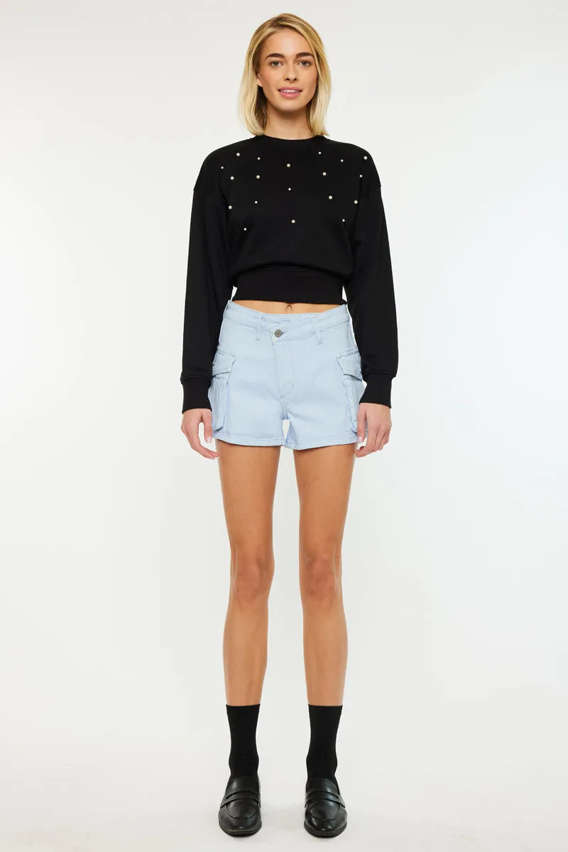 Vi High Rise Cargo Short