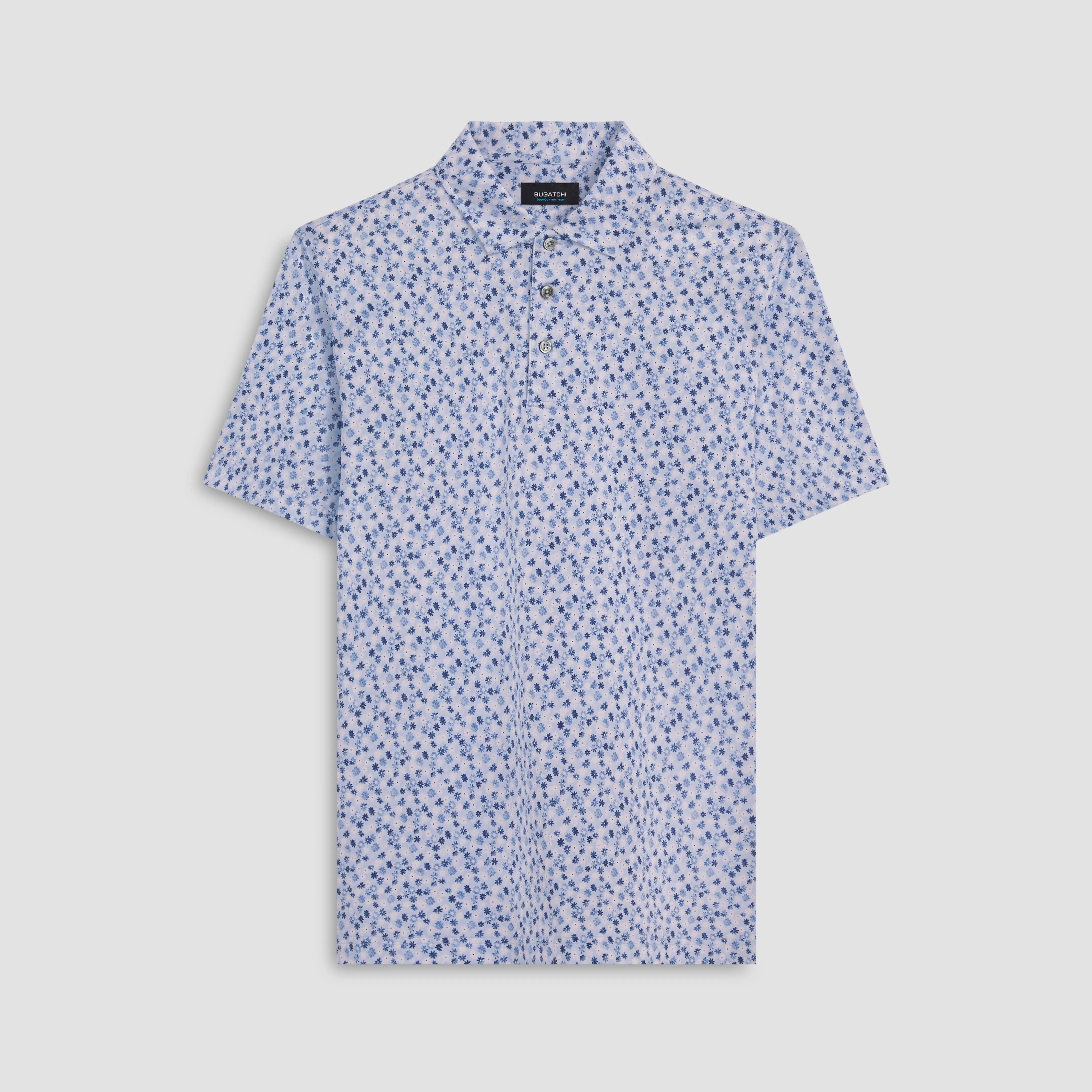 Victor Floral Print OoohCotton Polo