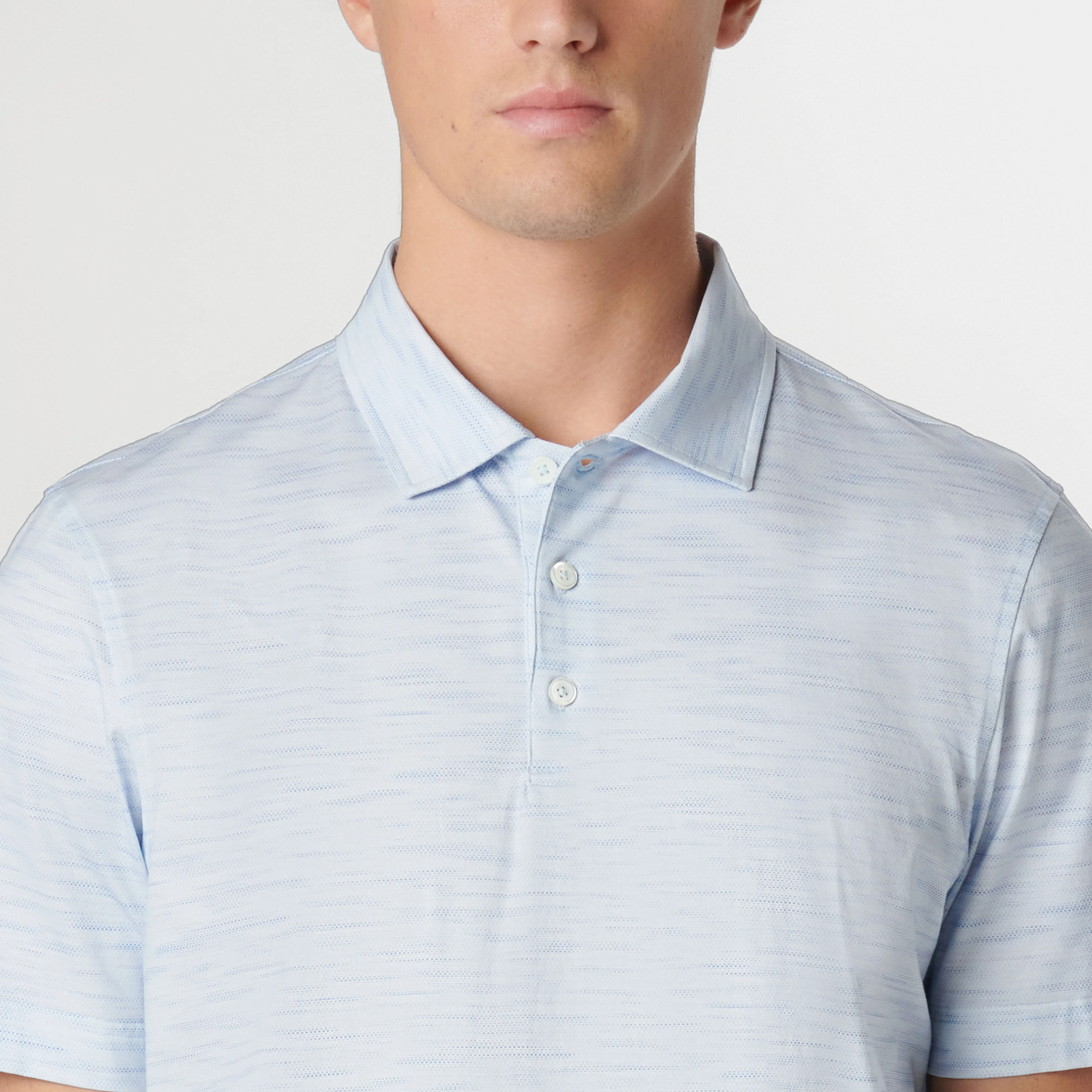 Victor Stitch Print OoohCotton Polo