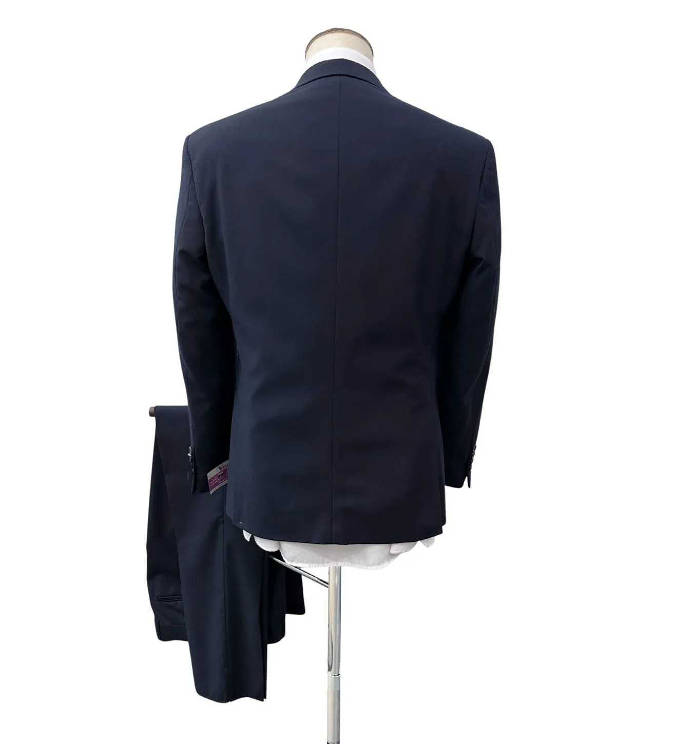 Vinci Vested Slim Fit Suit - Navy