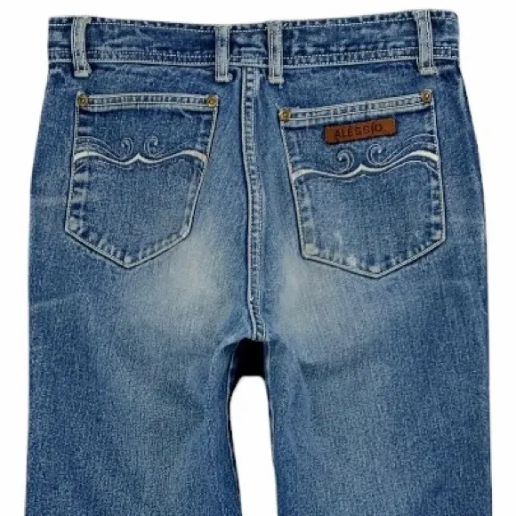 Vintage Alessio Jeans 100% Cotton High Rise