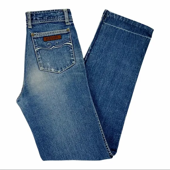 Vintage Alessio Jeans 100% Cotton High Rise