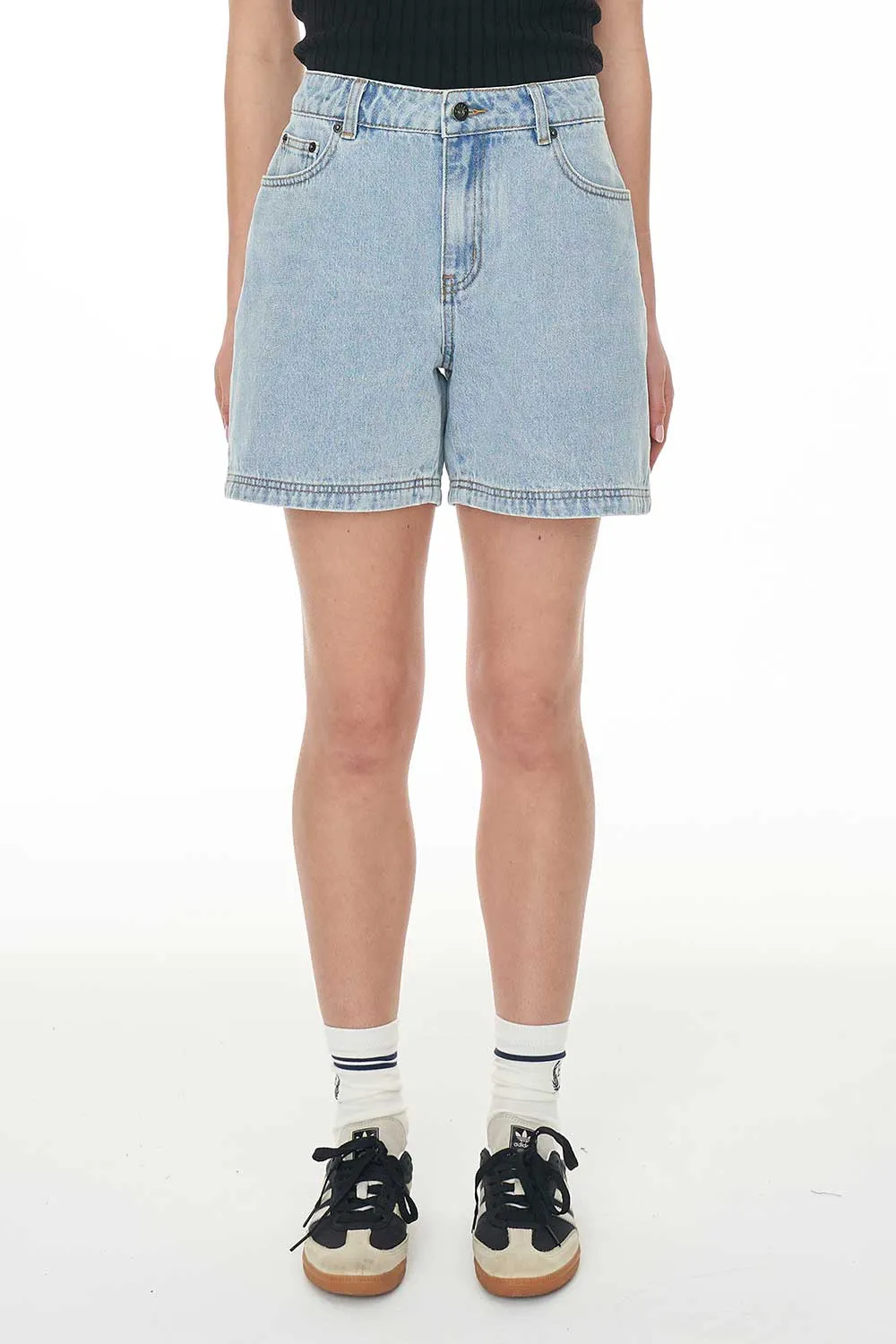 VINTAGE DENIM SHORT - LIGHT BLUE