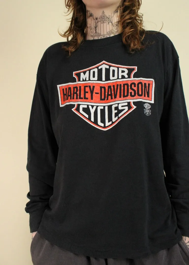 Vintage Harley L/S Tee T1635