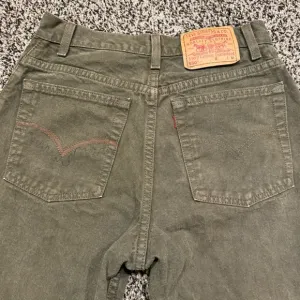 Vintage Levi 550 Green Denim Straight Leg Jeans 28”