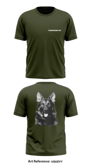 Vormund K9 Store 1 Core Men's SS Performance Tee - uqUDvY