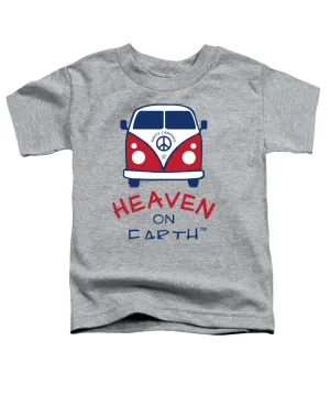 Vw Happy Camper Heaven On Earth - Toddler T-Shirt