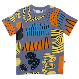 Weather Things Tee- Steel