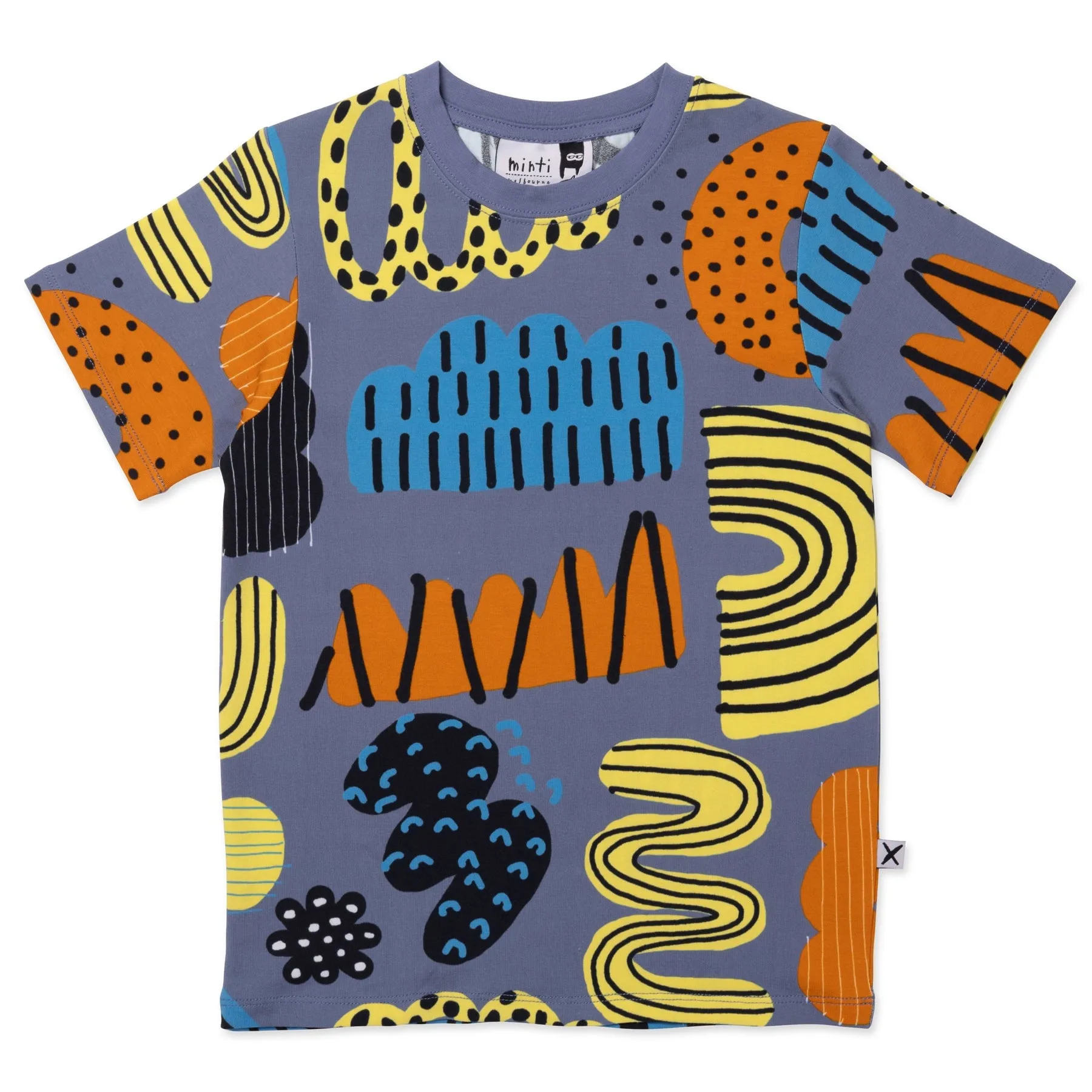 Weather Things Tee- Steel