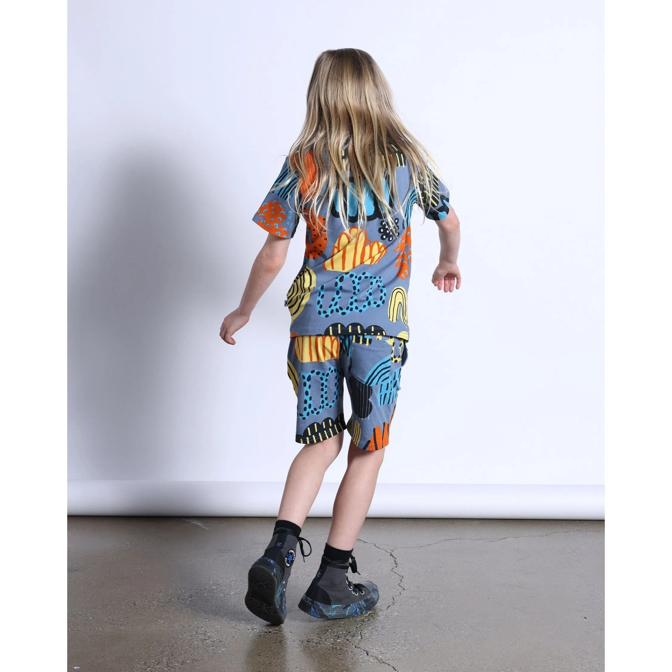 Weather Things Tee- Steel