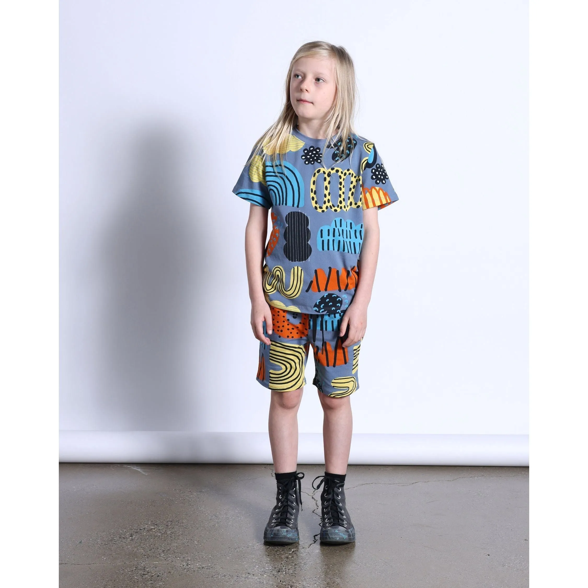 Weather Things Tee- Steel