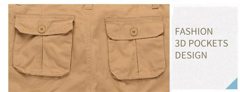West Louis™ Leisure Summer Cargo Shorts