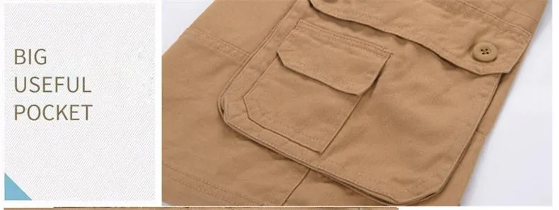 West Louis™ Leisure Summer Cargo Shorts