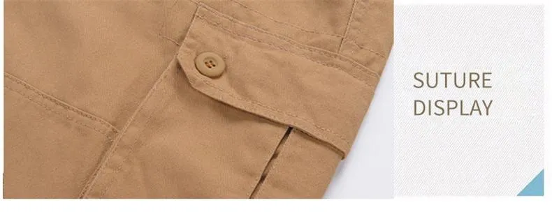 West Louis™ Leisure Summer Cargo Shorts