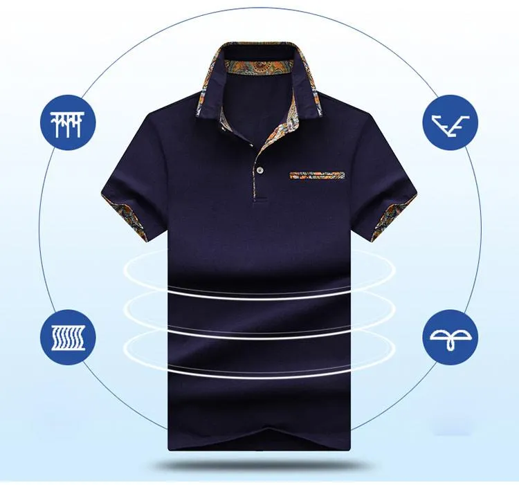 West Louis™ Summer Comfy Cotton Polo Shirt