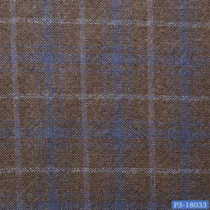 Whiskey Brown with Light Check Suit