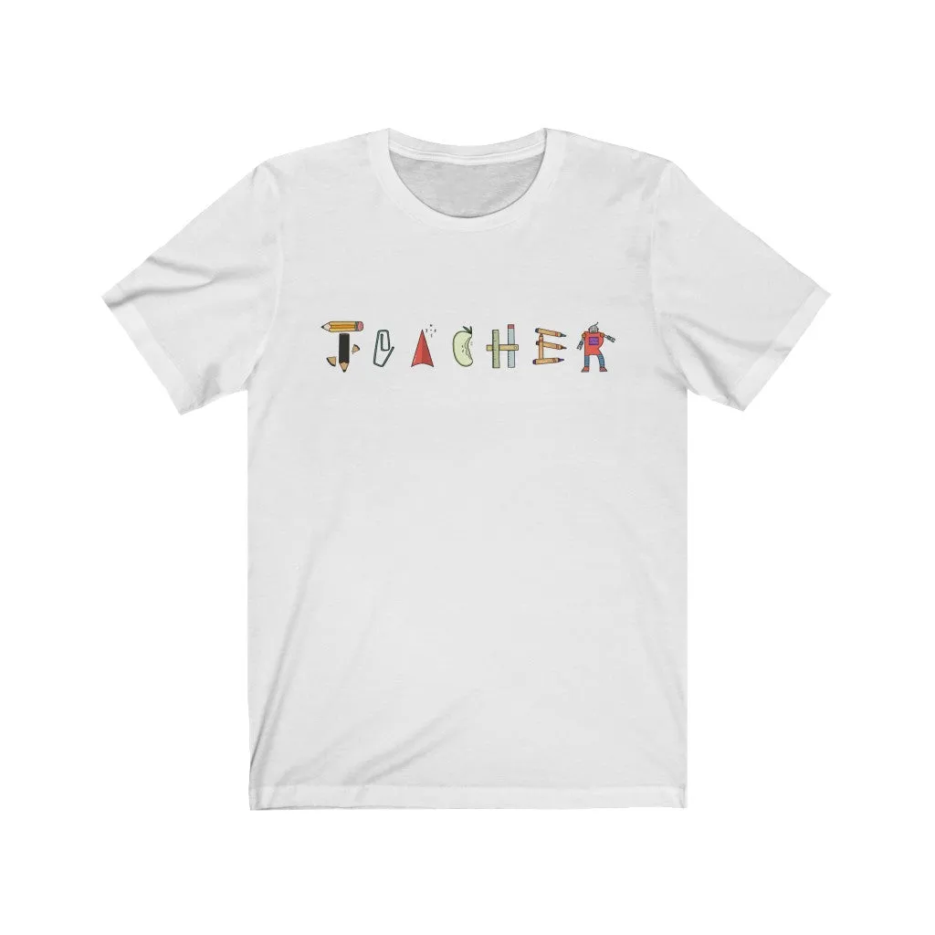 Women's Teacher Objects Jersey T-shirt
