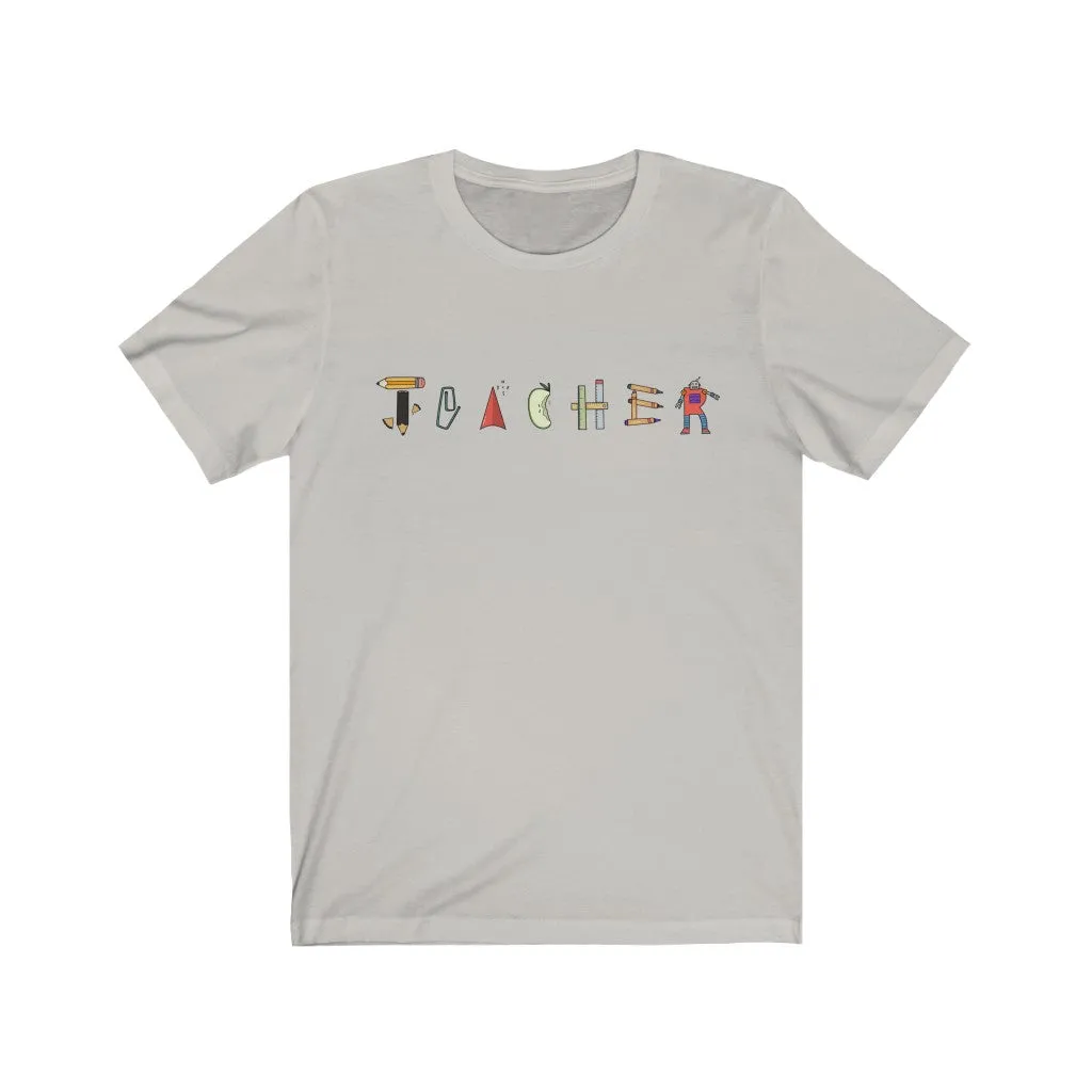Women's Teacher Objects Jersey T-shirt