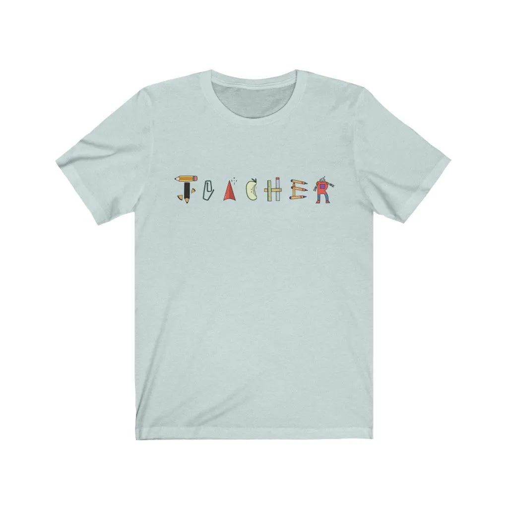 Women's Teacher Objects Jersey T-shirt