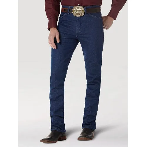 Wrangler® Men's Cowboy Cut Slim Fit Jeans - Pre-Washed Indigo