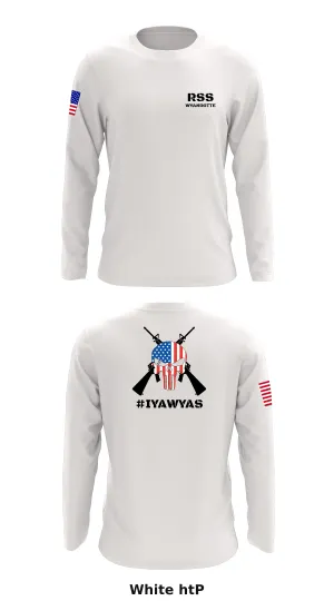 Wyandotte Marines Store 1 Core Men's LS Performance Tee - htP