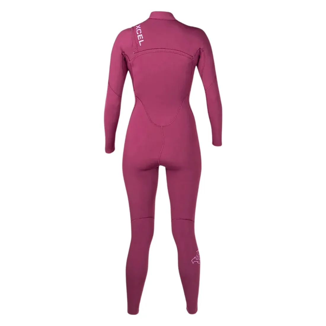Xcel Womens 3/2mm Comp Chest Zip Fullsuit Wetsuit - Plum
